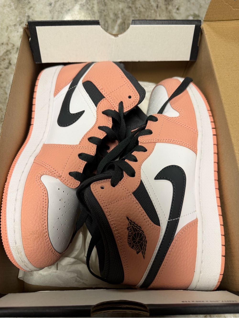 Jordan Women’s Sneakers - Pink quartz dk smoke grey &White